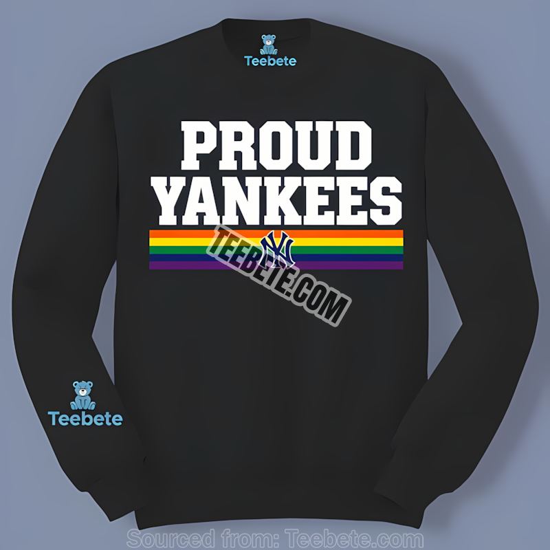 Lgbt Pride New York Yankees Color Long Sleeve Rainbow Baseball Style Lgbt Pride New York Yankees Color Long Sleeve Rainbow Baseball Style