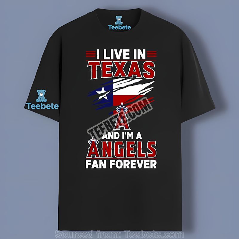 Los Angeles Angels Texas Fan Forever Shirt Regular Fit Baseball