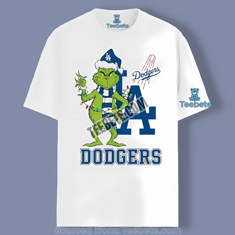 Los Angeles Dodgers Grinch Christmas Sports Shirt