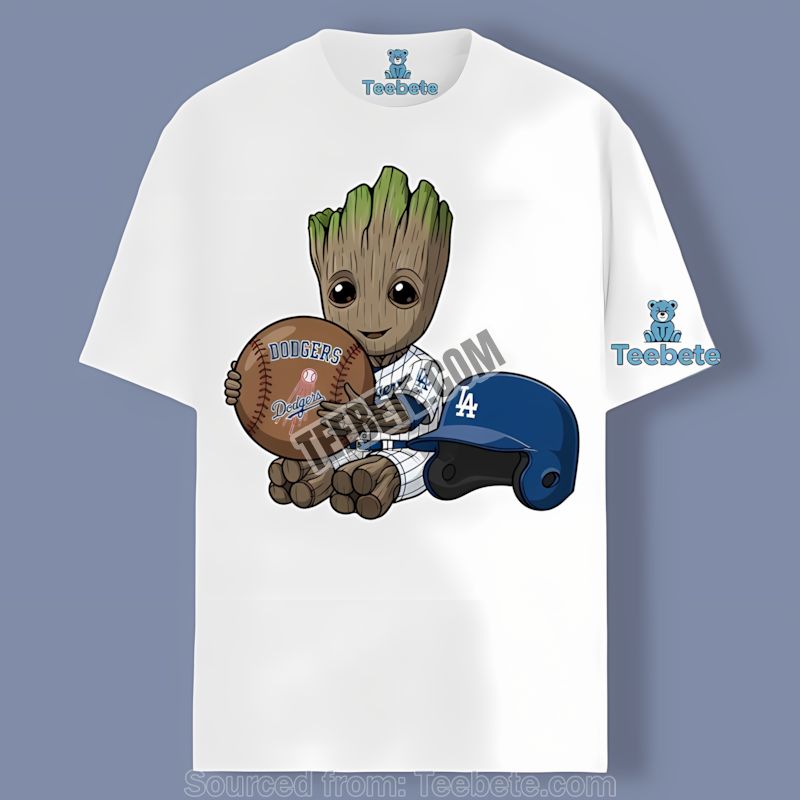 Los Angeles Dodgers Halloween Charlie Brown Snoopy Cotton Shirt