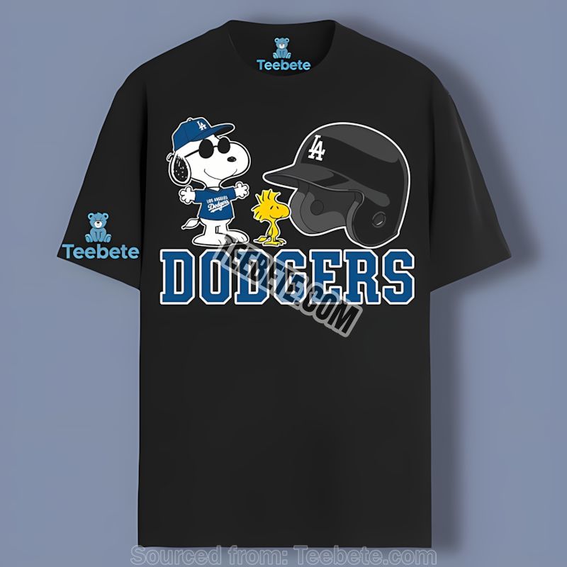 Los Angeles Dodgers Ho Ho Ho Santa Christmas Graphic Shirt