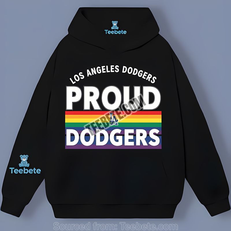 Los Angeles Dodgers Lgbt Pride Vintage Hoodie Los Angeles Dodgers Lgbt Pride Vintage Hoodie