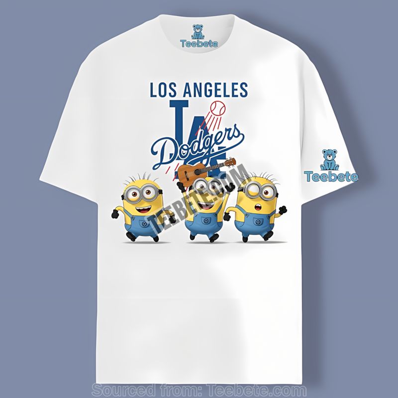 Los Angeles Dodgers Minions Retro Shirt
