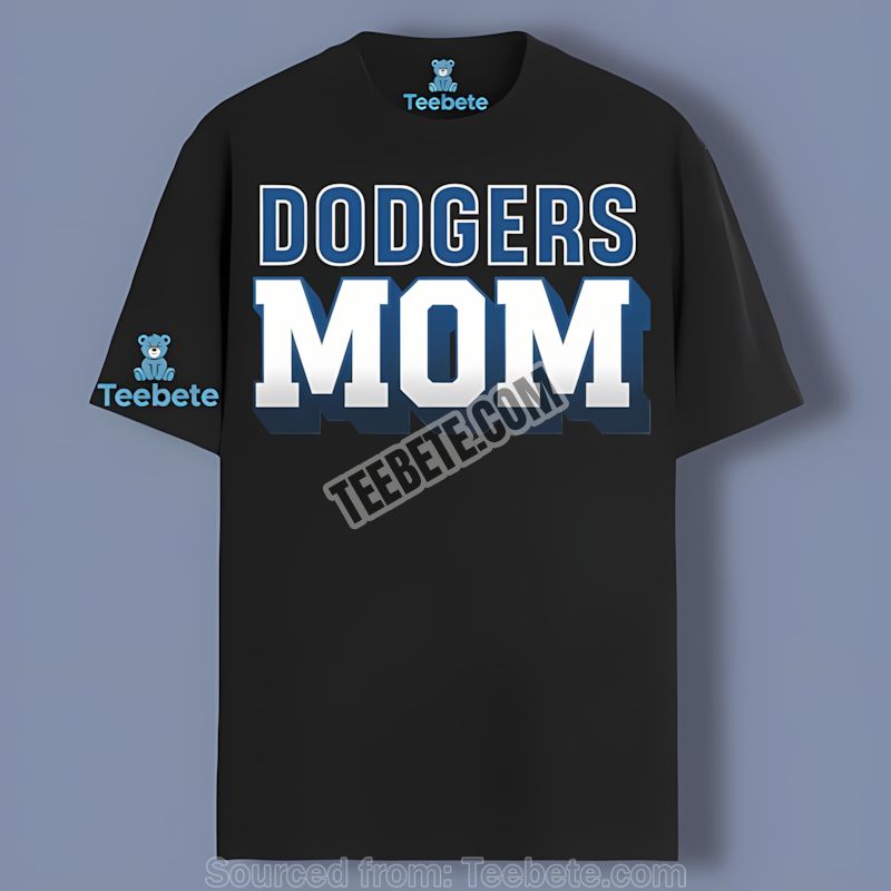 Los Angeles Dodgers Mom Color Shirt