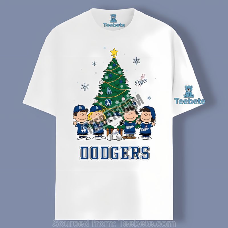 Los Angeles Dodgers Peanuts Christmas Trendy Shirt