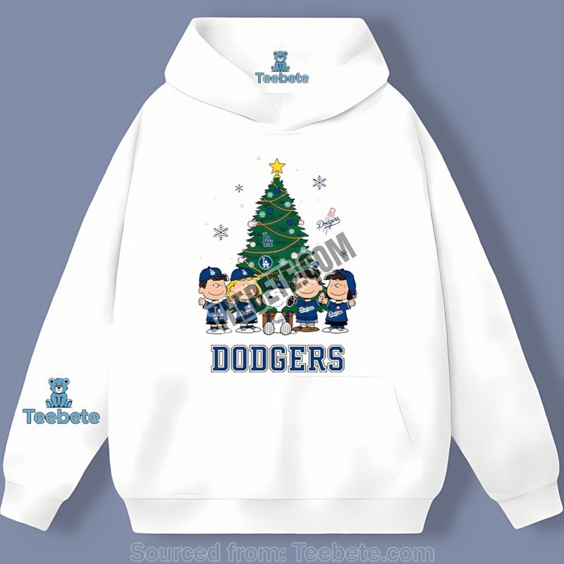 Los Angeles Dodgers Peanuts Christmas Trendy Hoodie Los Angeles Dodgers Peanuts Christmas Trendy Hoodie