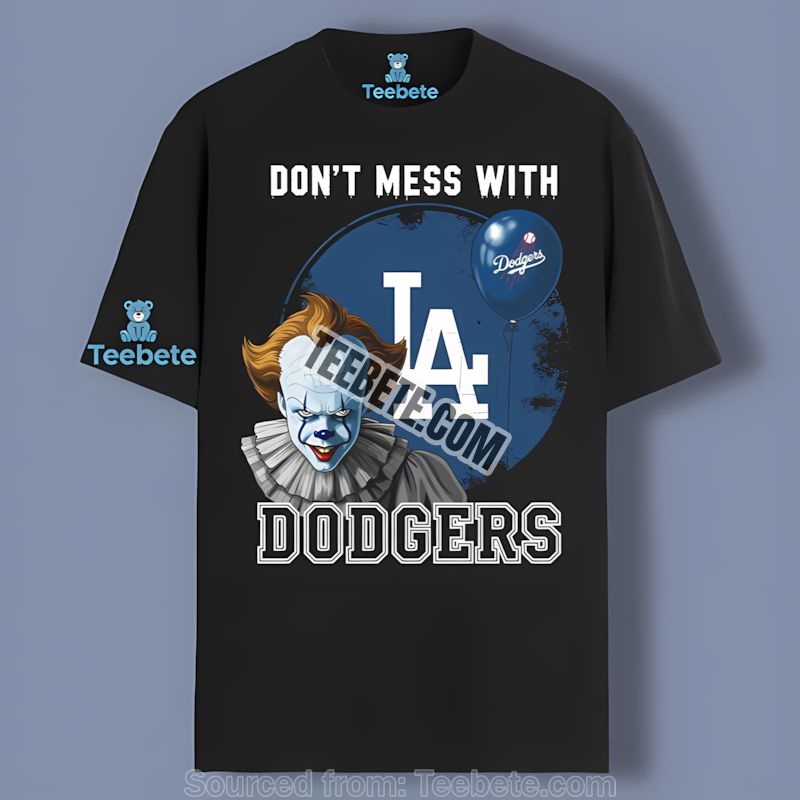 Los Angeles Dodgers Pennywise Halloween Sports Shirt
