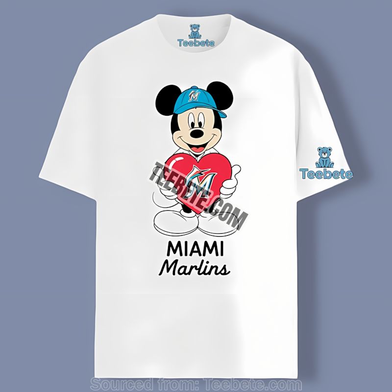 Miami Marlins Mickey Haters Gonna Hate Adults Shirt