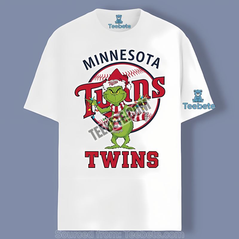 Minnesota Twins Grinch Christmas Unisex Shirt
