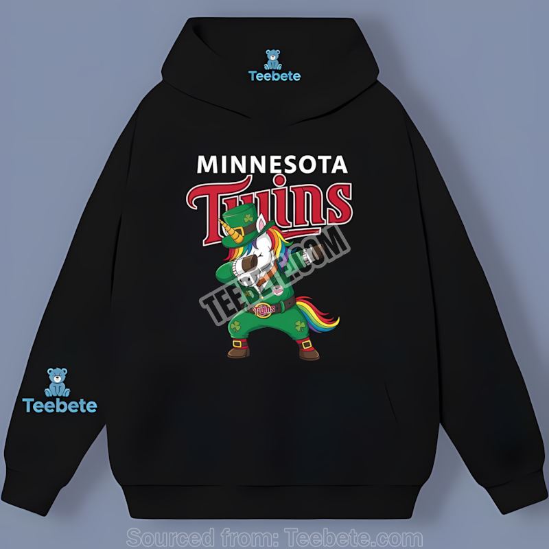 Minnesota Twins St Patricks Day Vs Dabbing Unicorn Hoodie Minnesota Twins St Patricks Day Vs Dabbing Unicorn Hoodie