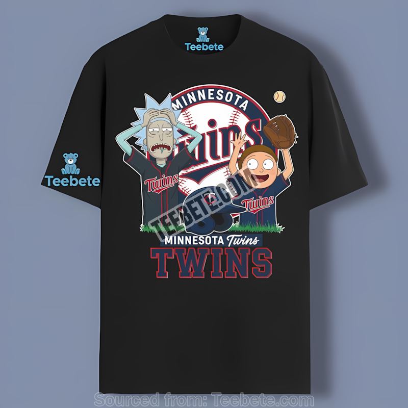 Minnesota Twins Vs Rick And Morty Regular Shirt