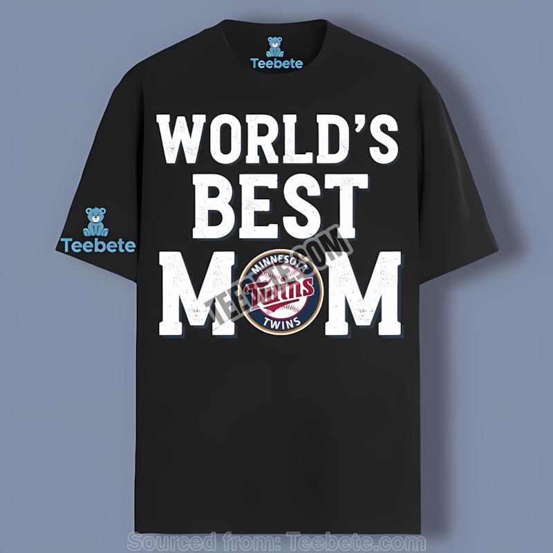 Minnesota Twins Worlds Best Mom Graphic Shirt