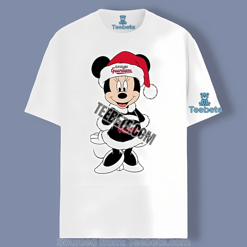 Minnie Mouse Cleveland Guardians Christmas Shirt