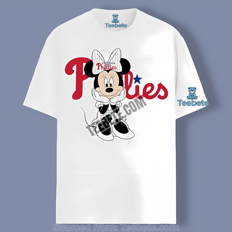 Minnie Mouse Cute Retro Philadelphia Phillies Shirt