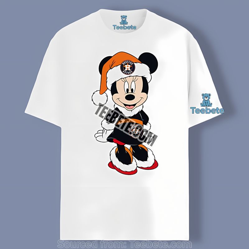 Minnie Mouse Houston Astros Christmas Vintage Shirt