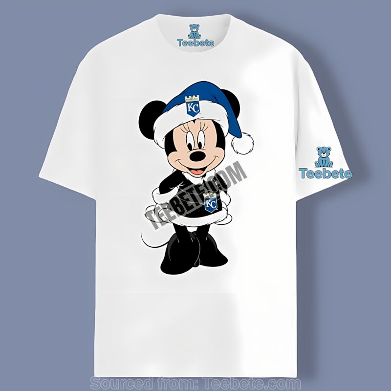 Minnie Mouse Kansas City Royals Christmas Cotton Fan Shirt
