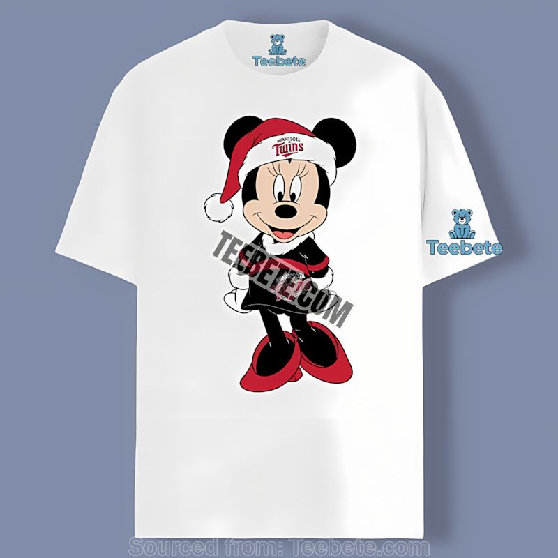 Minnie Mouse Minnesota Twins Christmas Color Shirt