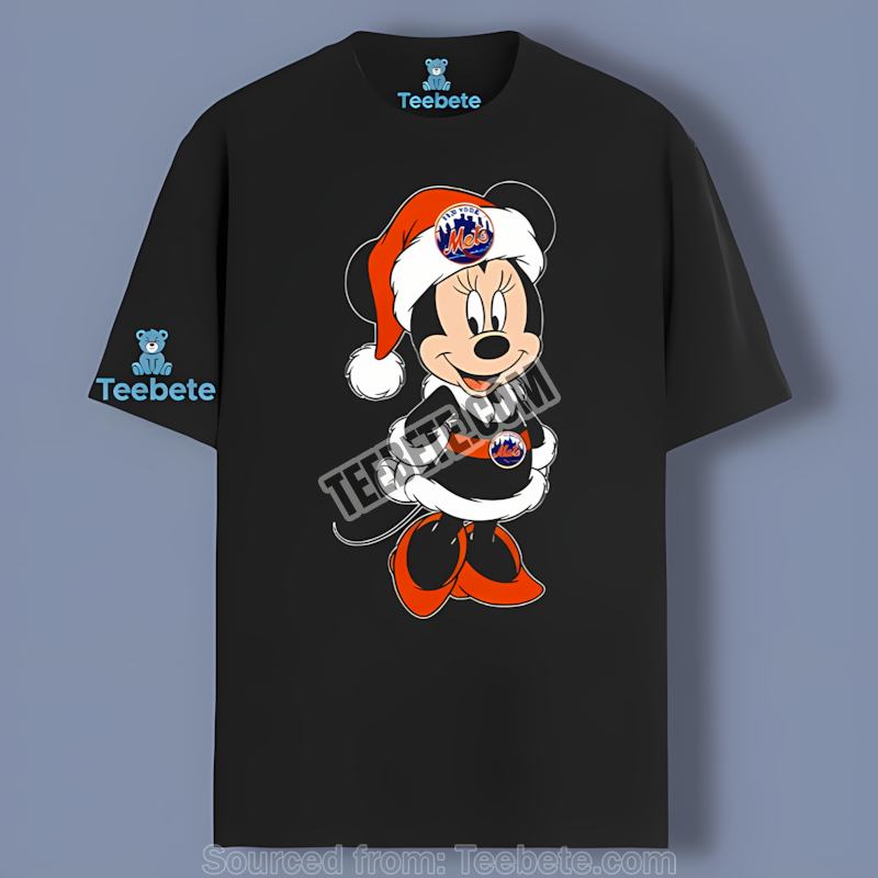 Minnie Mouse New York Mets Christmas Unisex Shirt