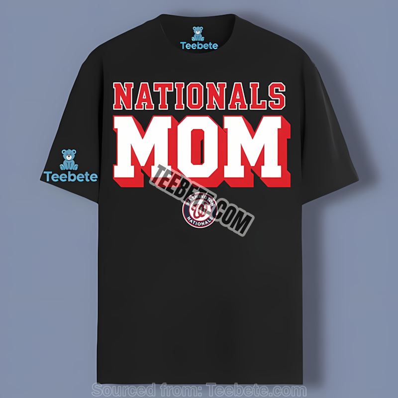 Mom Graphic Washington Nationals Shirt