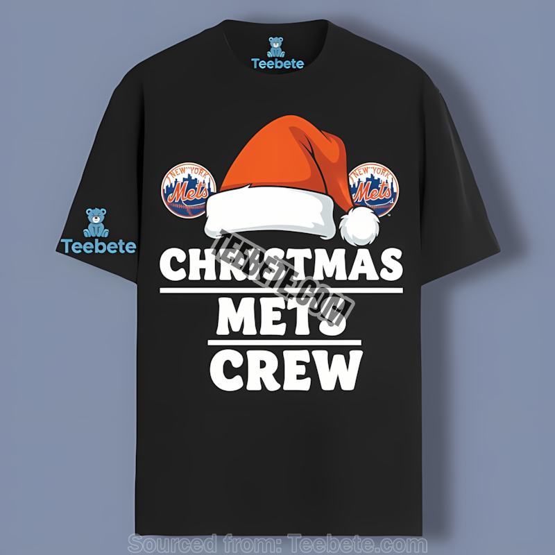 New York Mets Christmas Mets Crew Adults Shirt