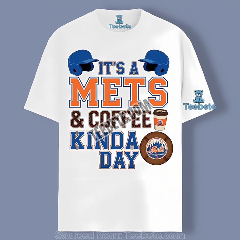 New York Mets Coffee Kinda Day Graphic Shirt
