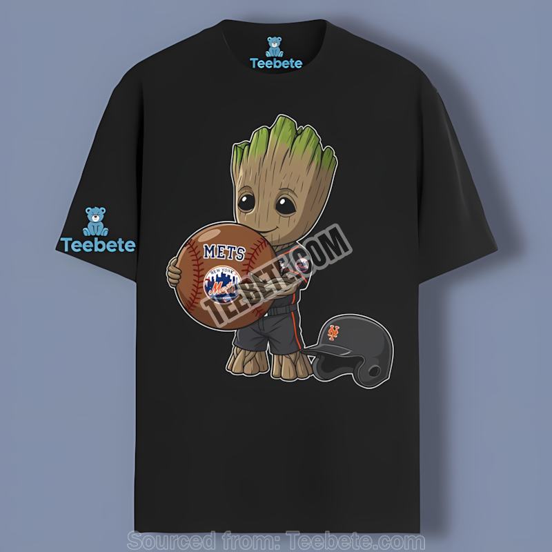 New York Mets Groot Baseball Graphic Shirt