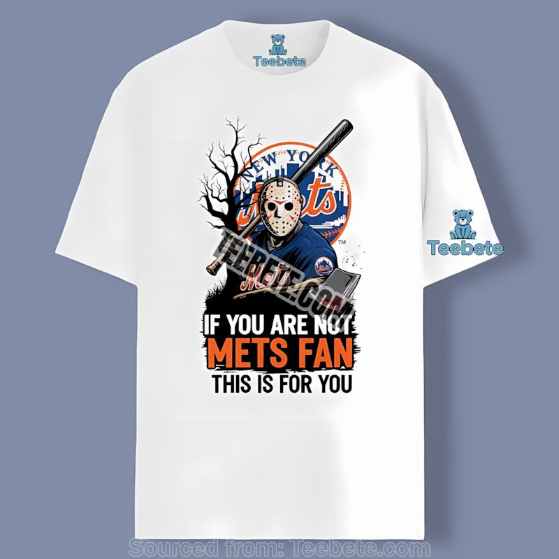 New York Mets Halloween Jason Voorhees Adults Shirt