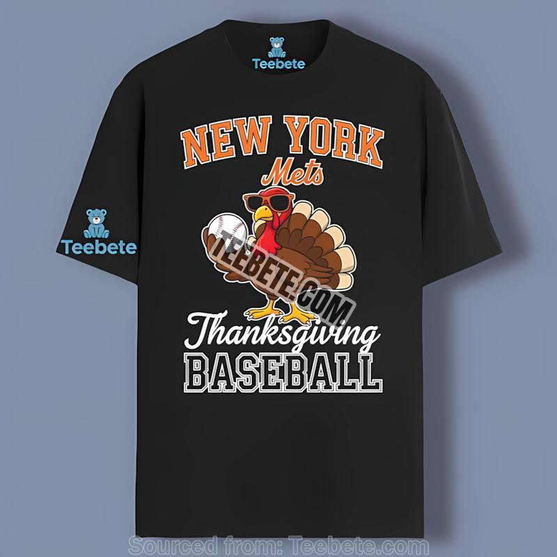 New York Mets Thanksgiving Baseball Turkey Classic Shirt