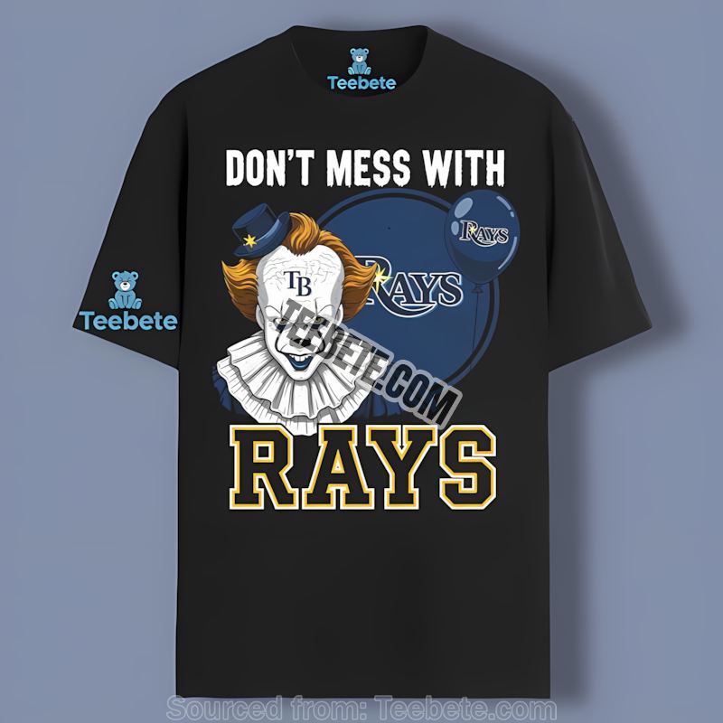 Pennywise Cheers For Tampa Bay Rays Halloween Retro Shirt