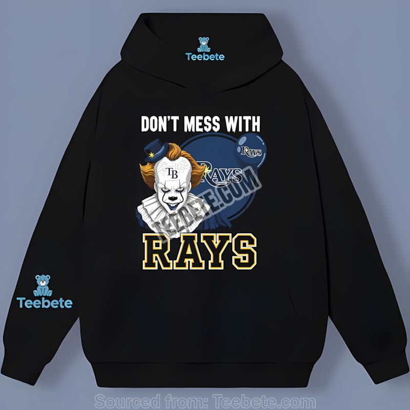 Pennywise Cheers For Tampa Bay Rays Halloween Retro Hoodie Pennywise Cheers For Tampa Bay Rays Halloween Retro Hoodie