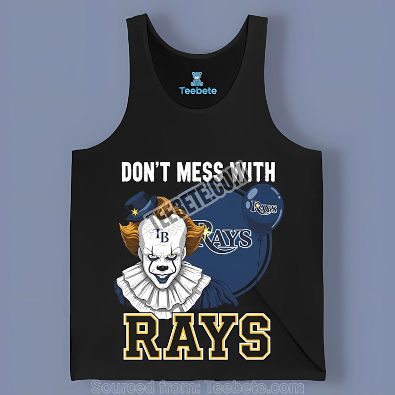 Pennywise Cheers For Tampa Bay Rays Halloween Retro Tanktop Pennywise Cheers For Tampa Bay Rays Halloween Retro Tanktop