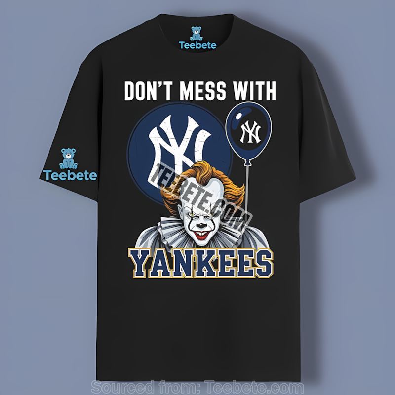 Pikachu Wearing New York Yankees Hat Classic Shirt Anime Fans