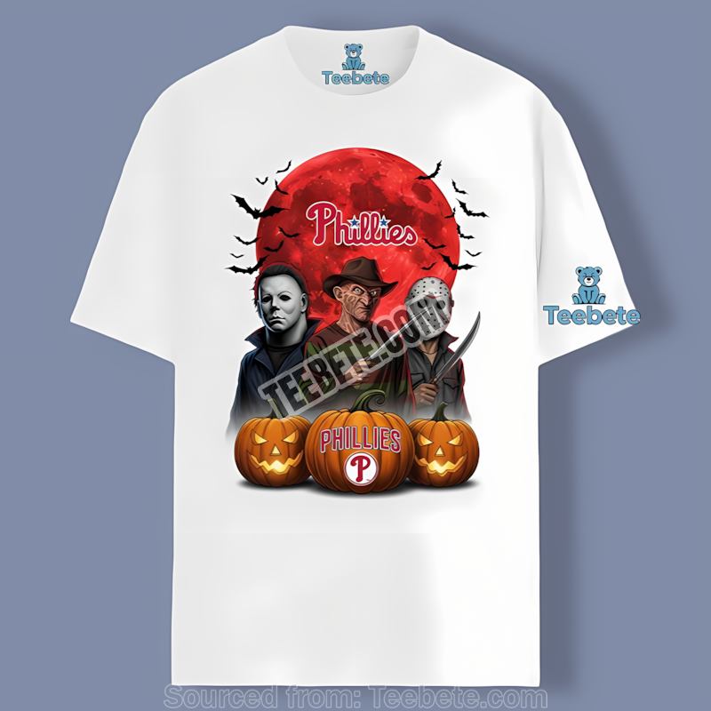 Philadelphia Phillies Halloween Jason Freddy Michael Shirt