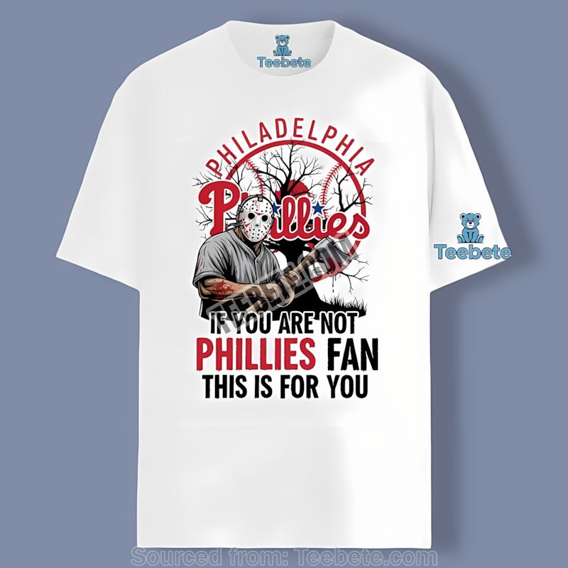 Philadelphia Phillies Halloween Jason Voorhees Sports Shirt