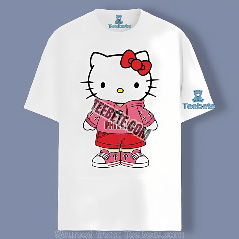 Philadelphia Phillies Hello Kitty Graphic Shirt