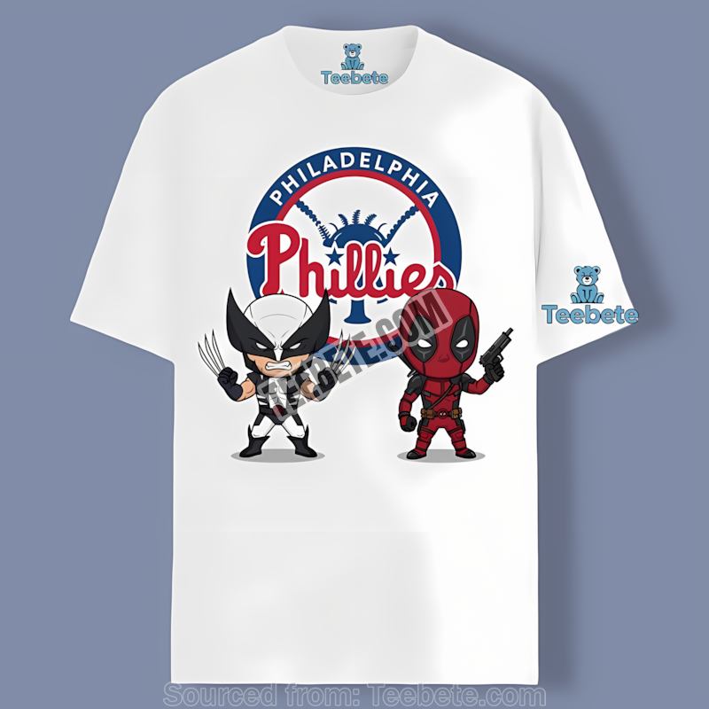 Philadelphia Phillies Vs Rick And Morty Cotton Shirt