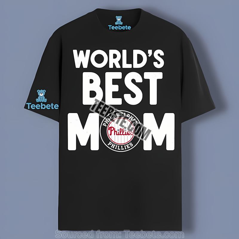 Philadelphia Phillies Worlds Best Mom Shirt