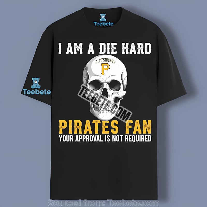 Pittsburgh Pirates Die Hard Fan Skull Trendy Shirt