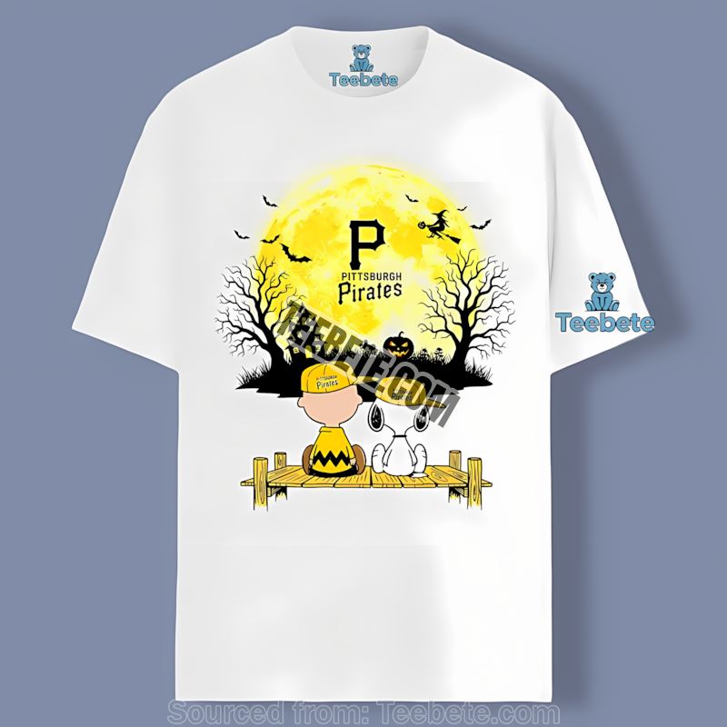 Pittsburgh Pirates Halloween Charlie Brown And Snoopy Trendy Shirt