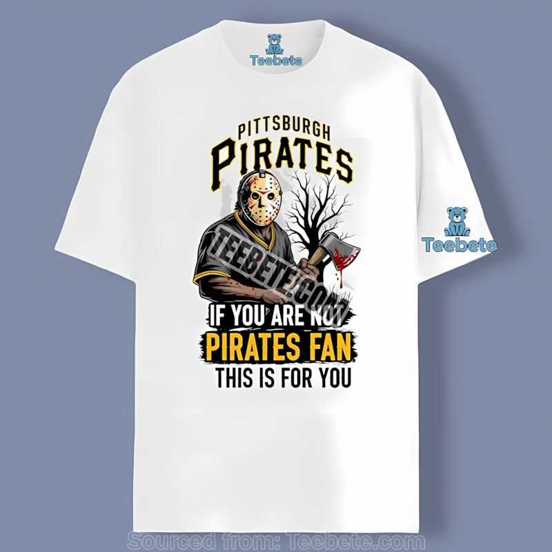 Pittsburgh Pirates Halloween Jason Voorhees Color Shirt