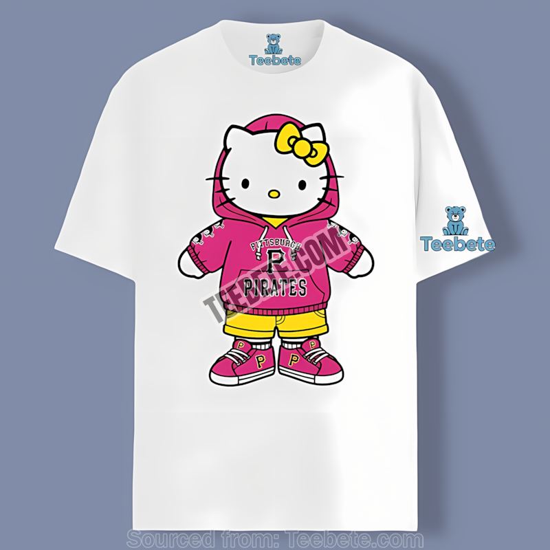 Pittsburgh Pirates Hello Kitty Graphic Shirt