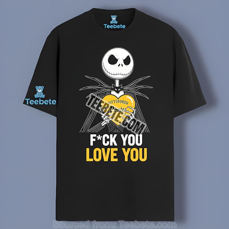 Pittsburgh Pirates Jack Skellington Halloween Pumpkin Regular Shirt