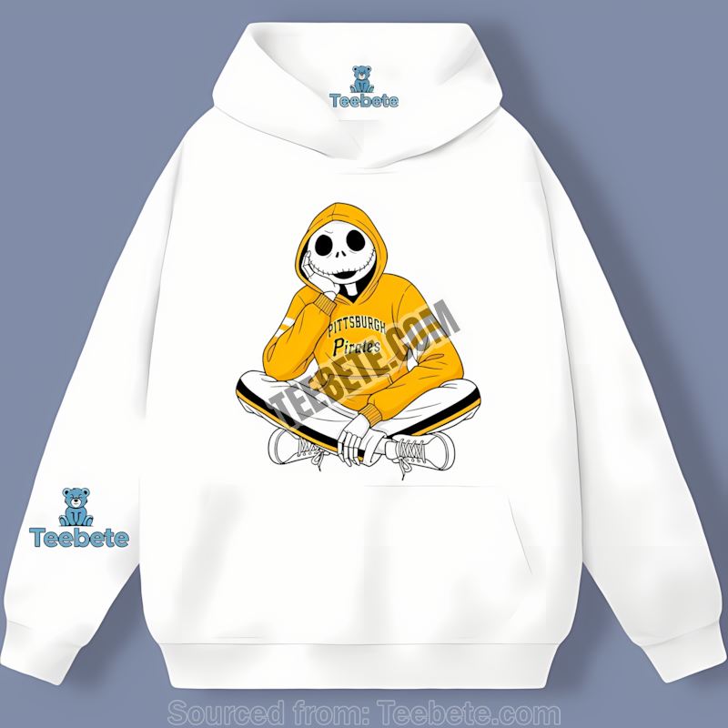 Pittsburgh Pirates Jack Skellington Hoodie Cotton Hoodie Pittsburgh Pirates Jack Skellington Hoodie Cotton Hoodie