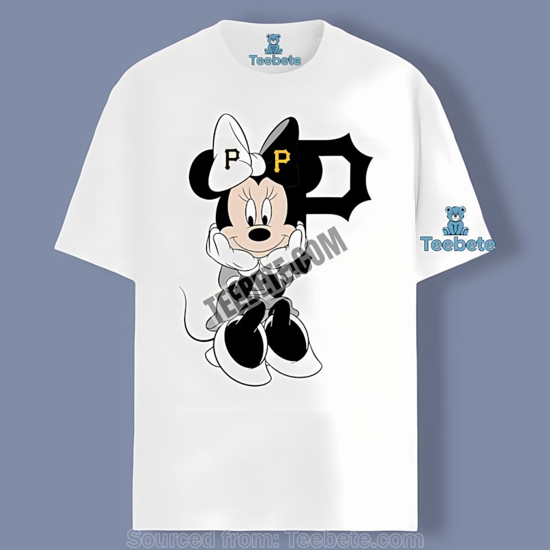 Pittsburgh Pirates Minnie Mouse Cute Regular Shirt