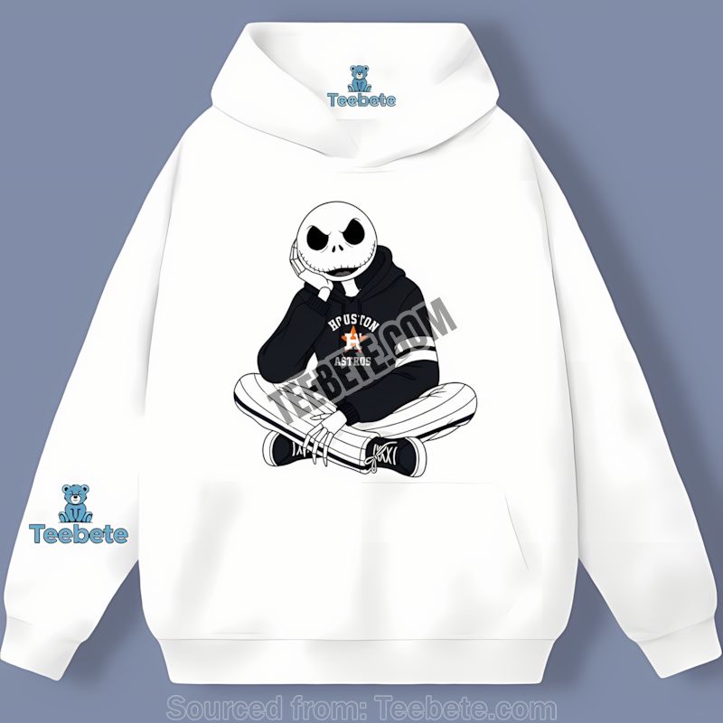 Relaxed Jack Skellington Houston Astros Hoodie Hoodie Relaxed Jack Skellington Houston Astros Hoodie Hoodie