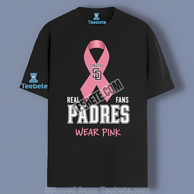 San Diego Padres Breast Cancer Awareness Pink Vintage Shirt