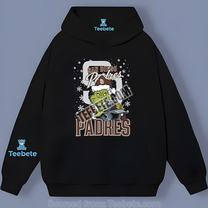 San Diego Padres Grinch Helmet Holding Trendy Hoodie San Diego Padres Grinch Helmet Holding Trendy Hoodie