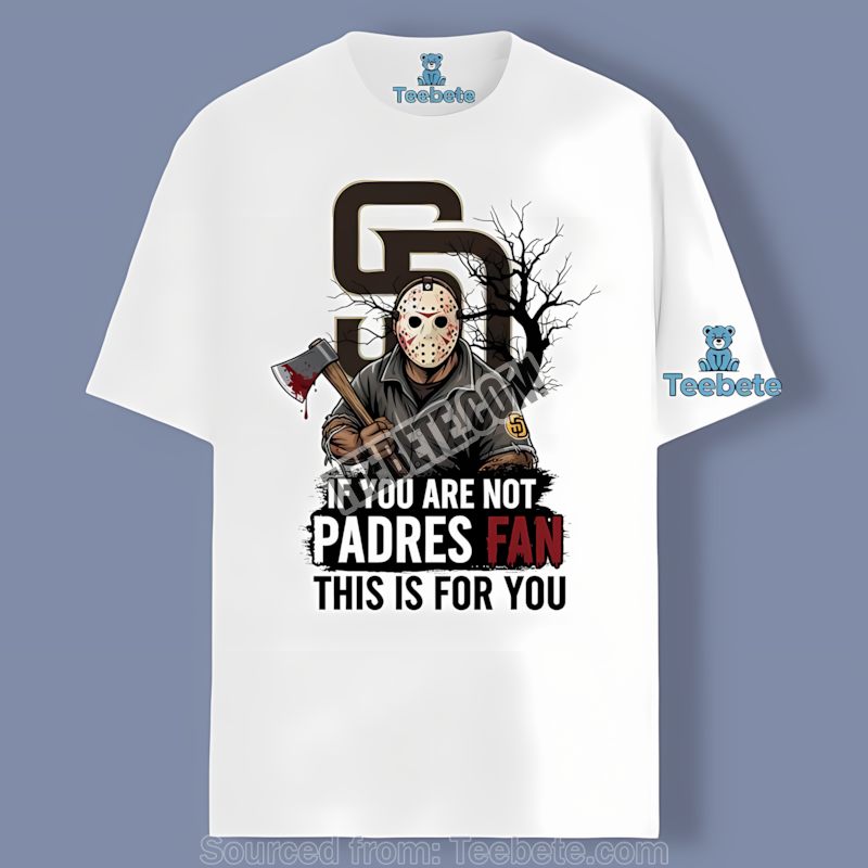 San Diego Padres Halloween Jason Voorhees Unisex Shirt