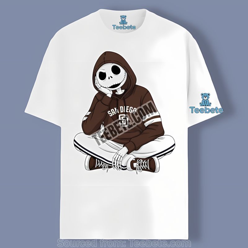 San Diego Padres Jack Skellington Hoodie Classic Shirt