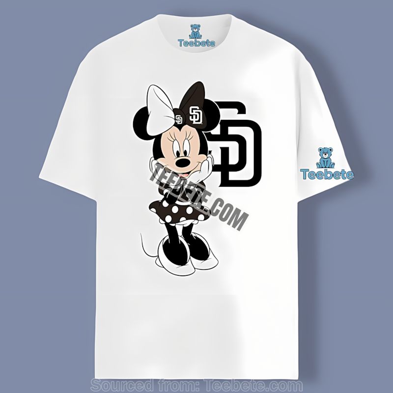San Diego Padres Minnie Mouse Cute Classic Shirt